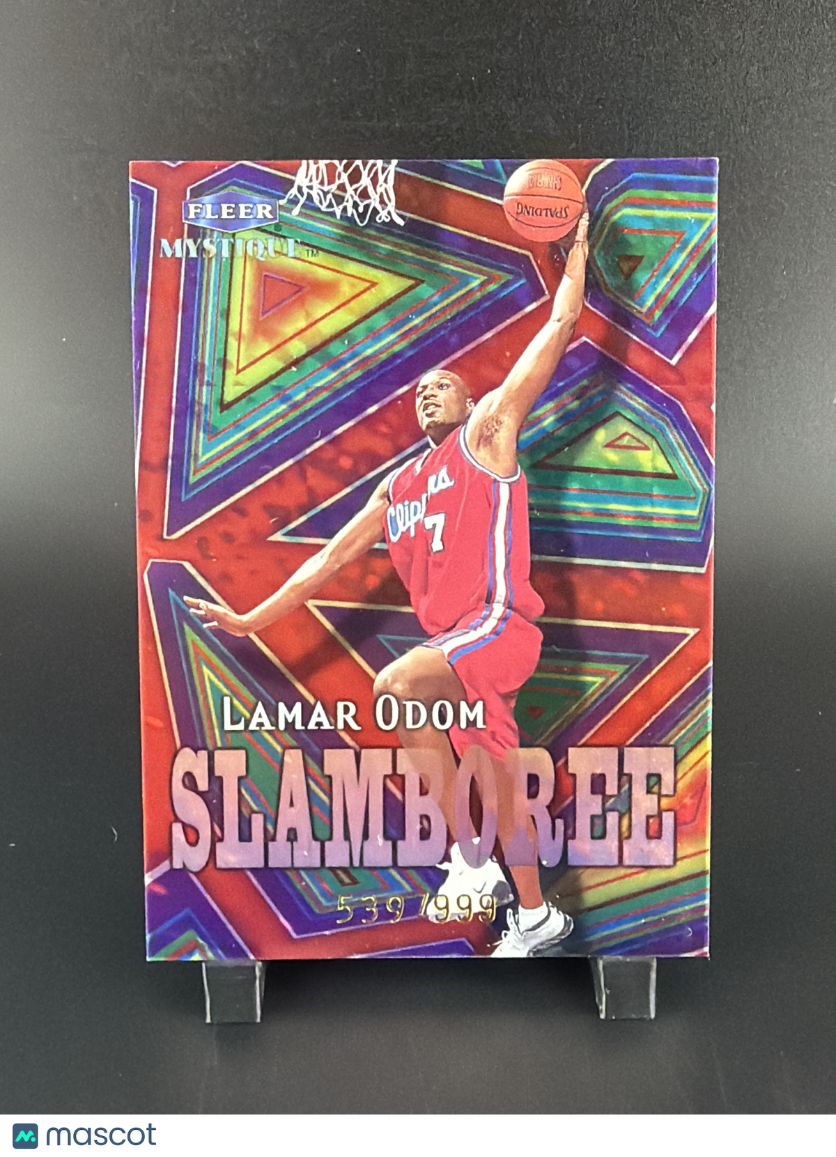 2000 Fleer Mystique Slamboree Lamar Odom #8 of 10 S