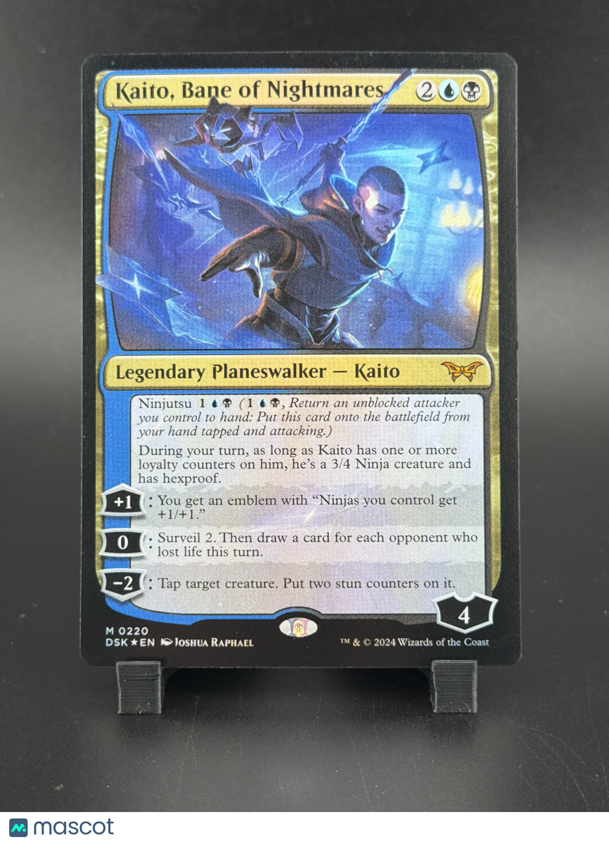 Duskmourn: House of Horror Kaito Kaito, Bane of Nightmares Foil