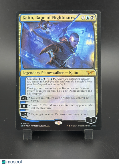 Duskmourn: House of Horror Kaito Kaito, Bane of Nightmares Foil