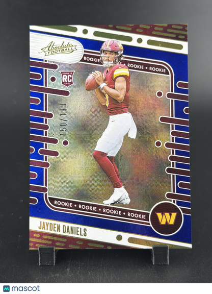 2024 Panini Absolute Football Jayden Daniels #102 /199 RC