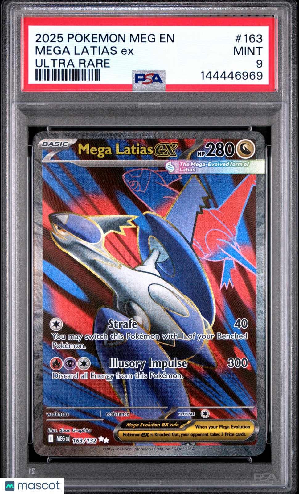 Mega Latias ex 163/132 Me01: Mega Evolution Holo