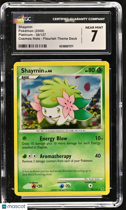 2009 Pokemon Platinum Shaymin Flourish Deck 38/127 CGC 7 #38/127