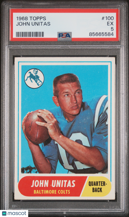 1968 Topps - Johnny Unitas #100