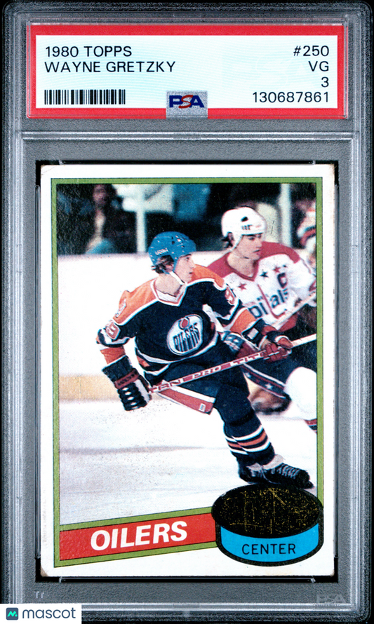 1980 Topps Wayne Gretzky #250 PSA 3