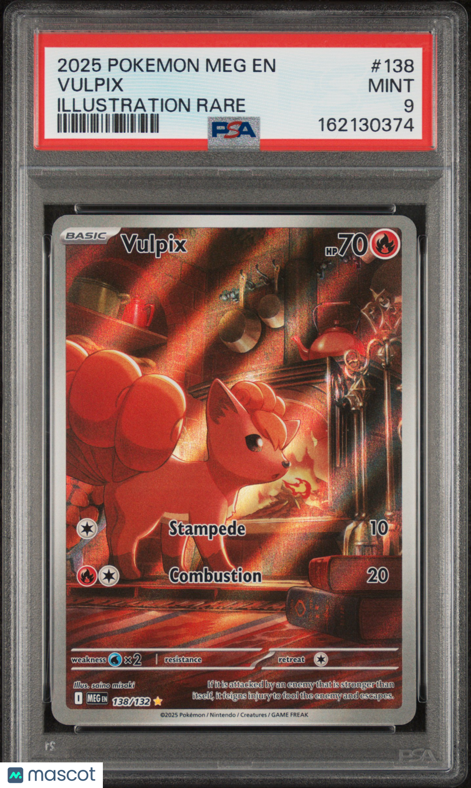 Vulpix 138/132 Me01: Mega Evolution Holo