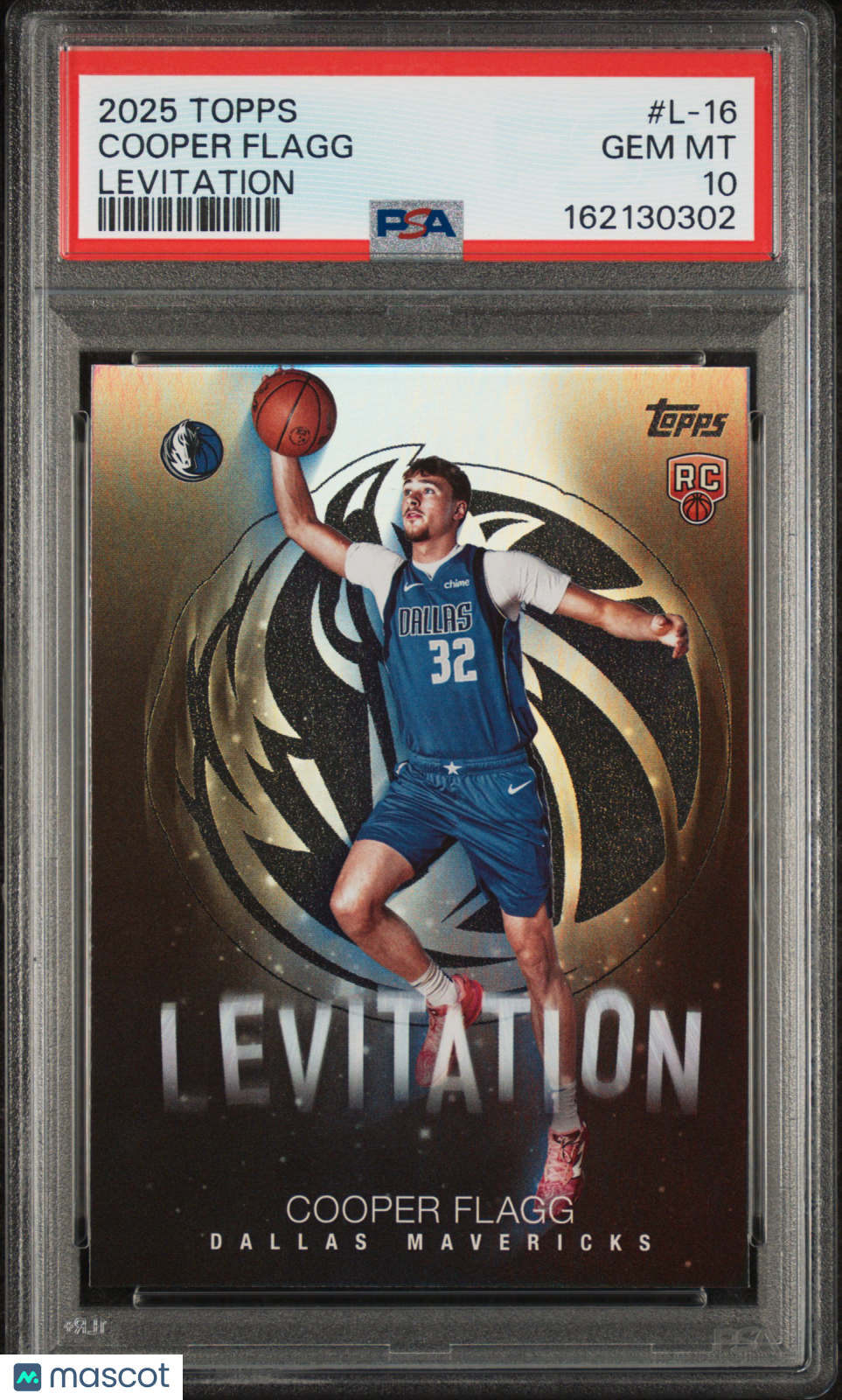 2025 Topps Levitation Cooper Flagg #L-16 PSA 10