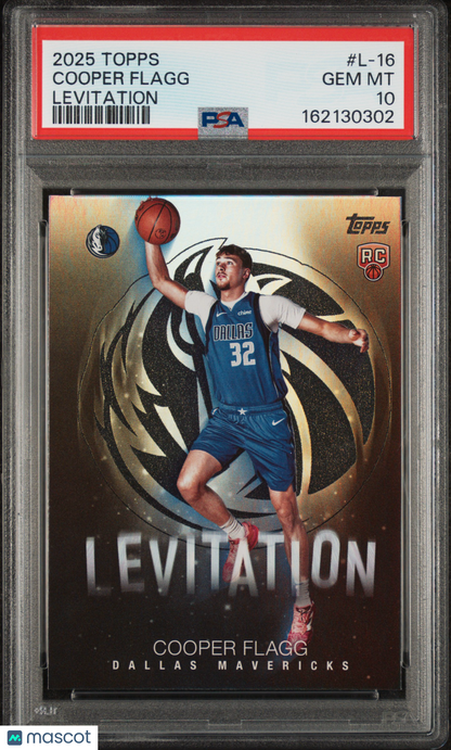 2025 Topps Levitation Cooper Flagg #L-16 PSA 10