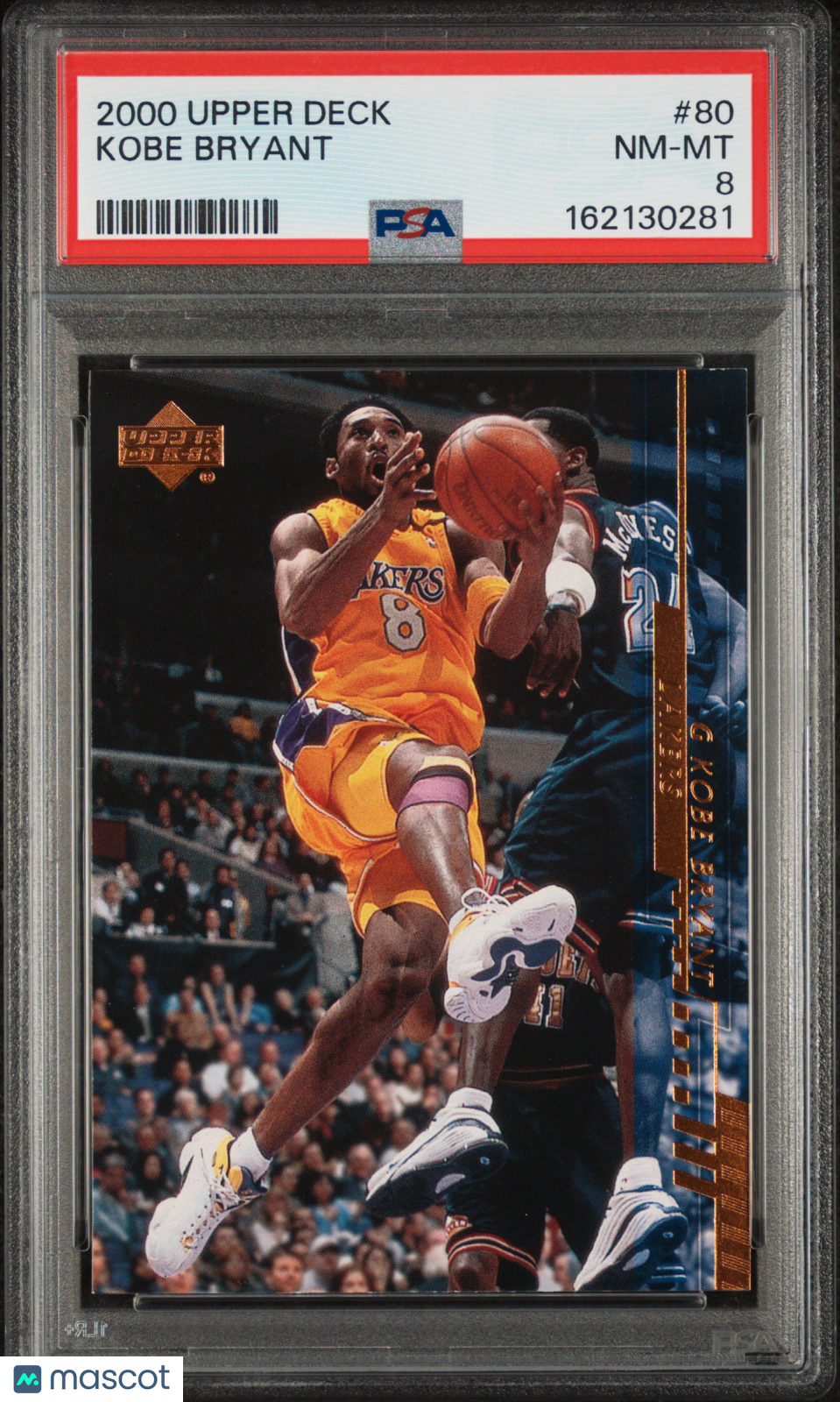 2000 Upper Deck Kobe Bryant #80 PSA 8
