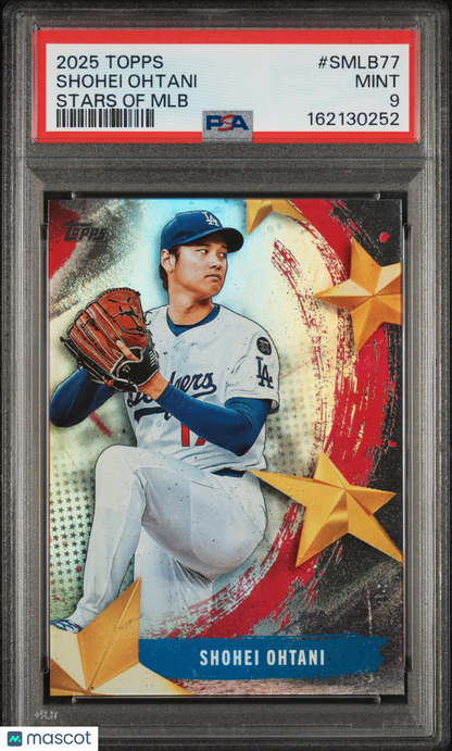 2025 Topps Stars Of MLB Shohei Ohtani #SMLB77 PSA 9