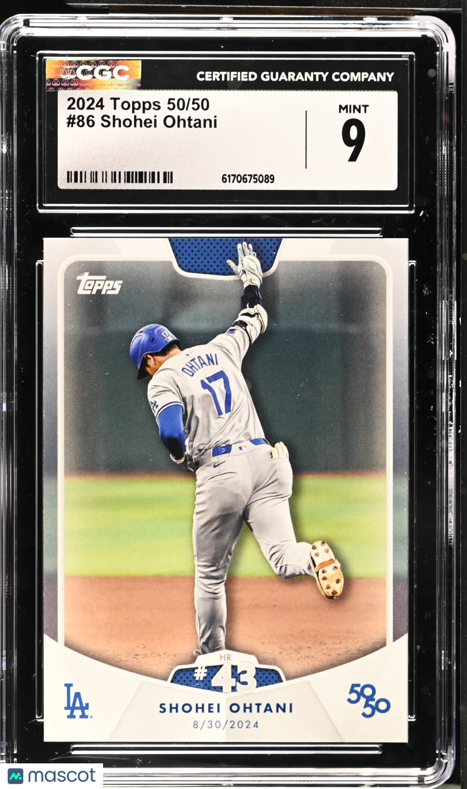 2024 Topps 50/50 Shohei Ohtani #86 CGC 9
