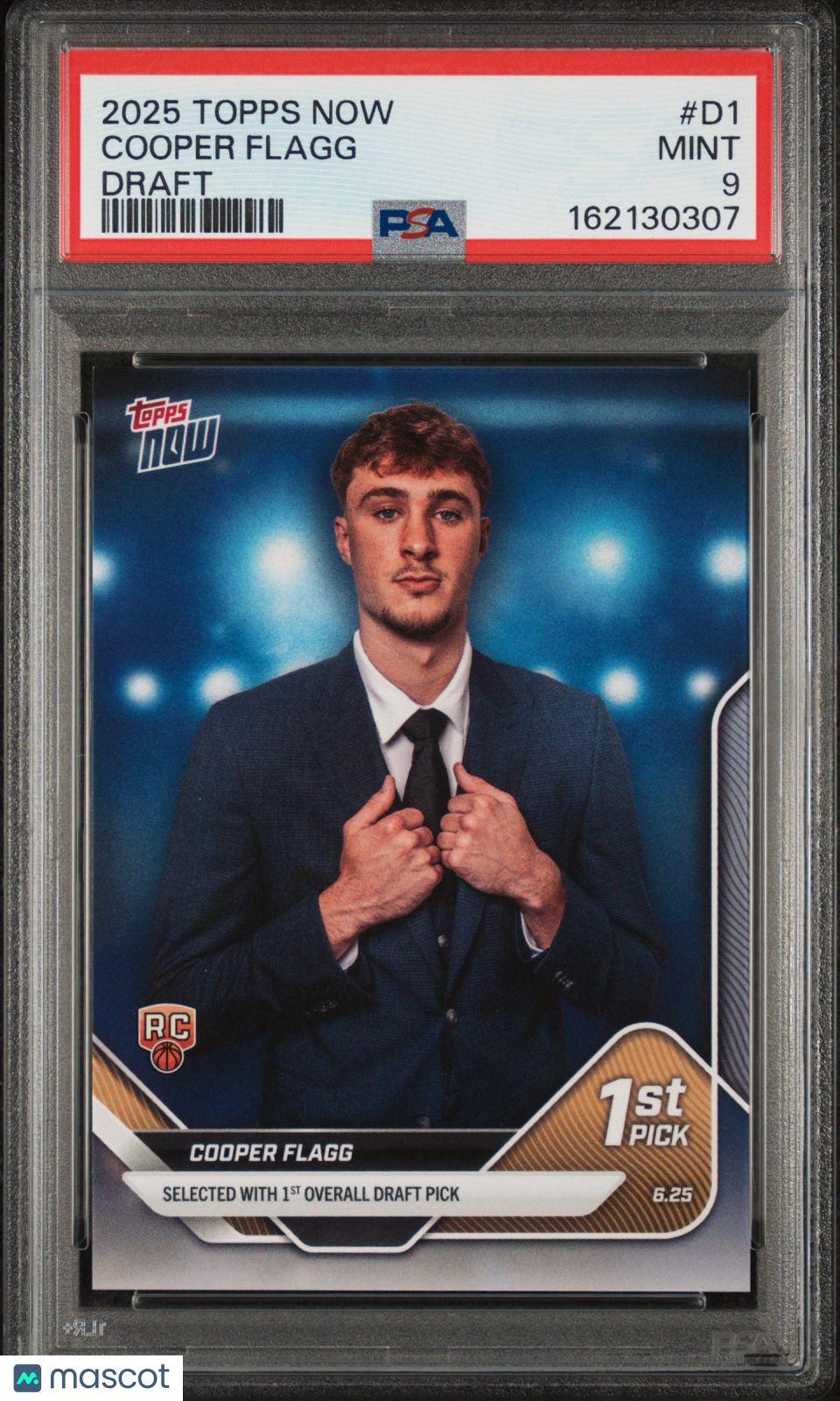 2025 Topps Now Draft Cooper Flagg #D1 PSA 9