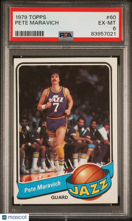 1979 Topps Pete Maravich #60 PSA 6