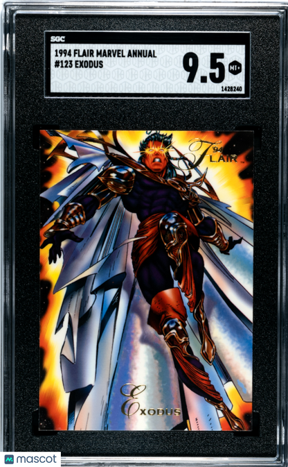 1994 Flair Marvel Annual Exodus #123 SGC 9.5