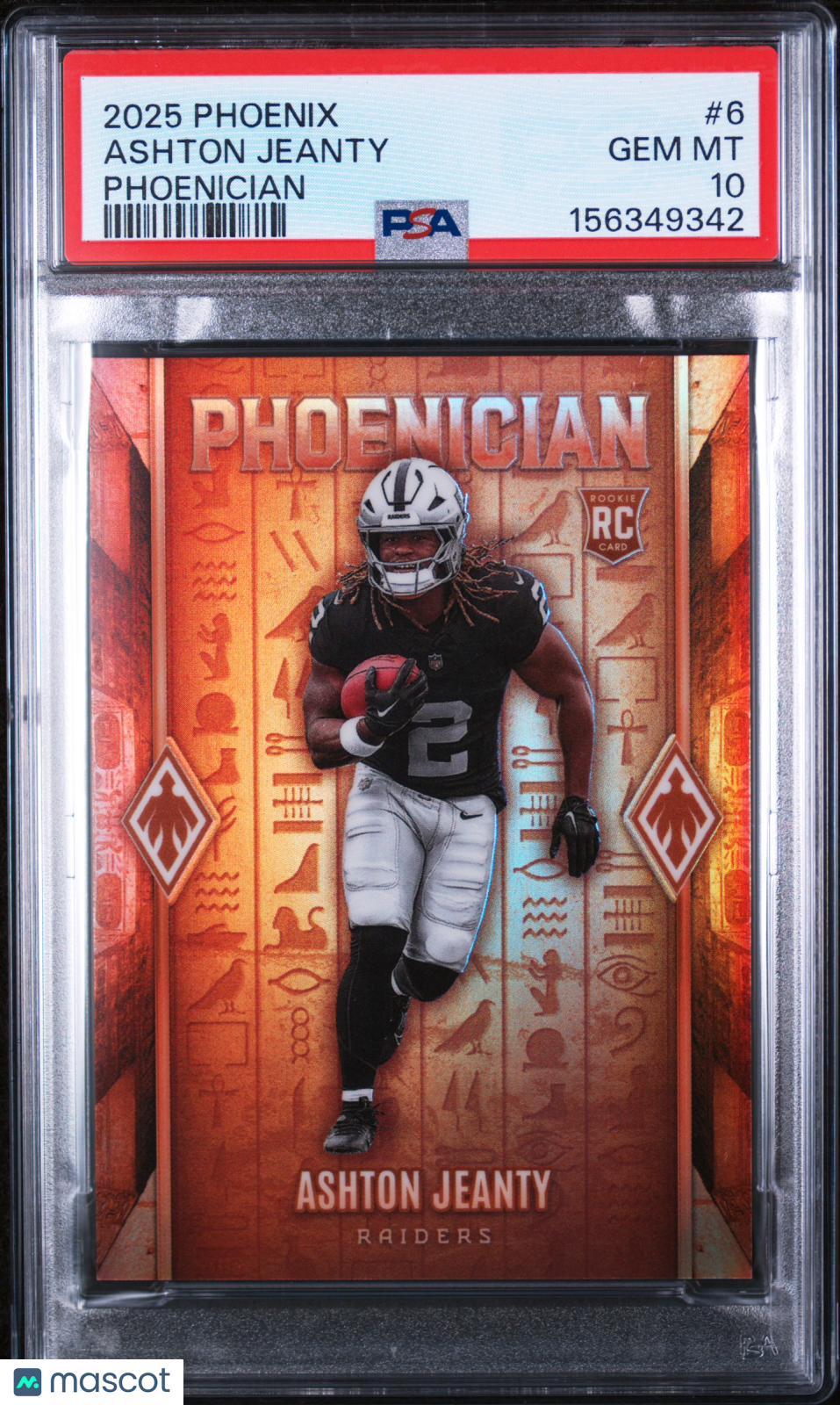 2025 Panini Phoenix Phoenician Ashton Jeanty #6 PSA 10