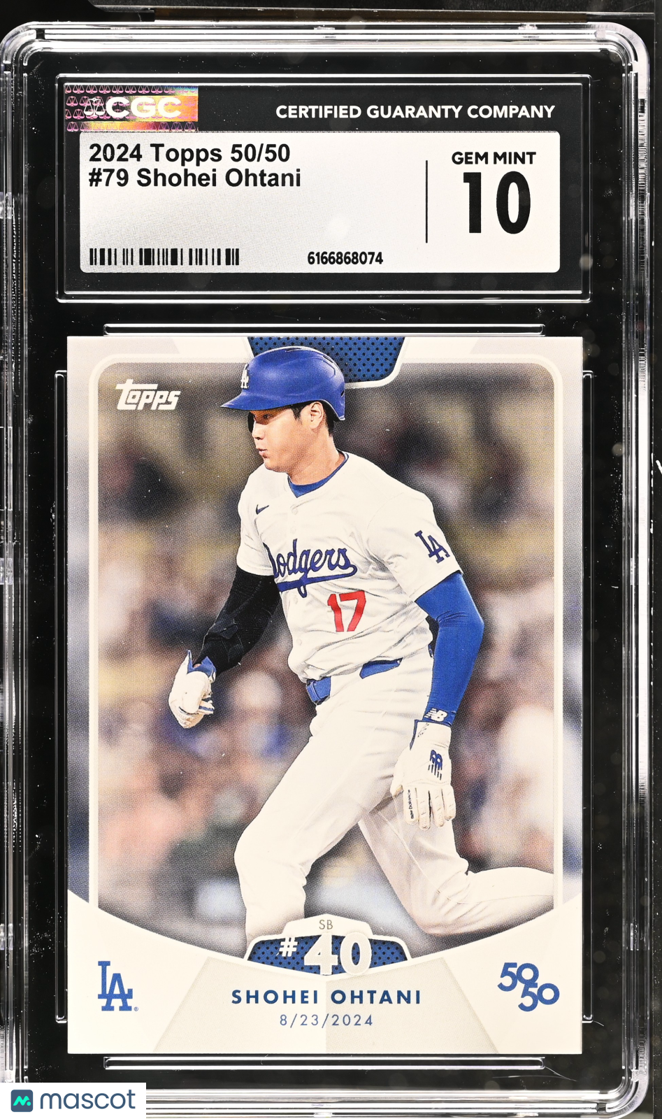 2024 Topps 50/50 Shohei Ohtani #79 CGC 10