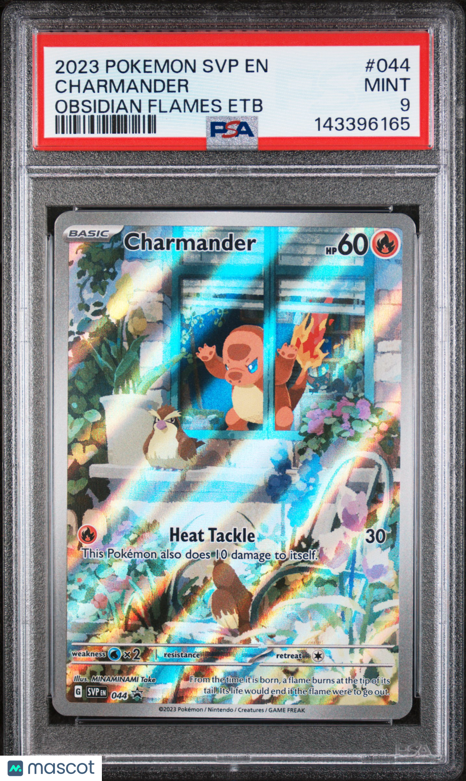 2023 Pokemon SVP EN-Scarlet & Violet Black Star Promos Charmander PSA 9 #044