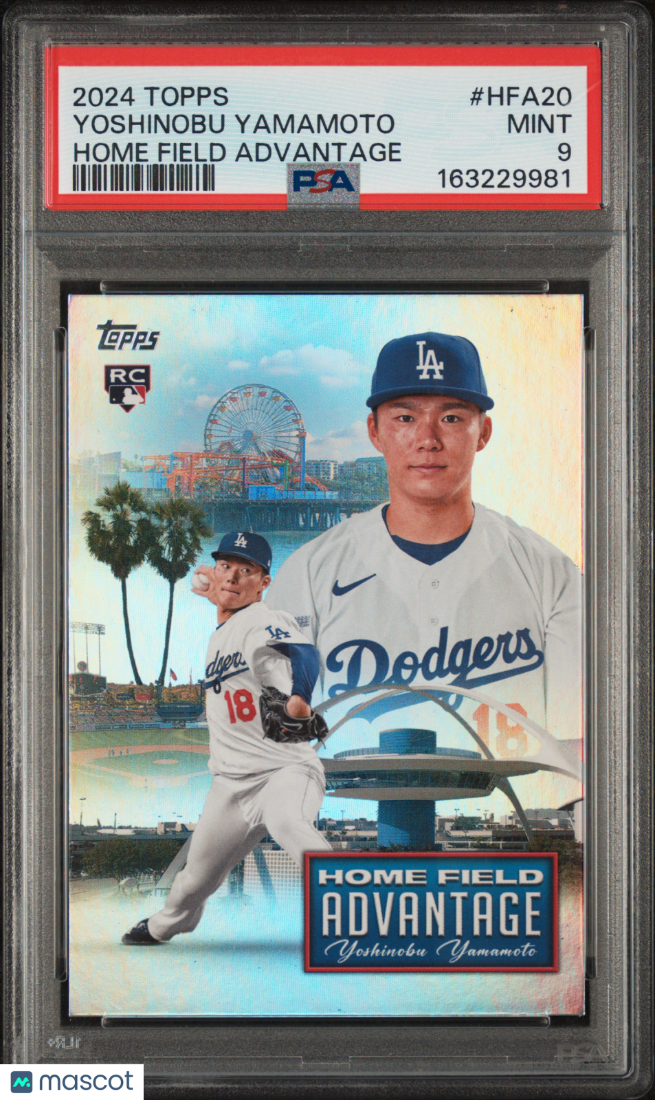 2024 Topps Series 2 - Home Field Advantage Yoshinobu Yamamoto #HFA-20 (RC)