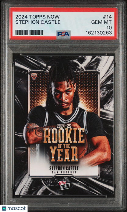 2024 Topps Now Stephon Castle #14 PSA 10