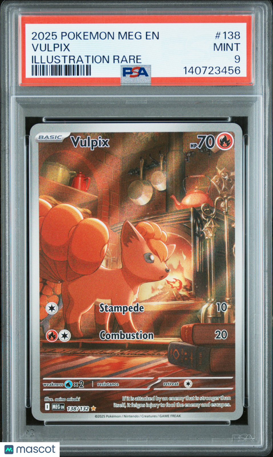 Vulpix 138/132 Me01: Mega Evolution Holo