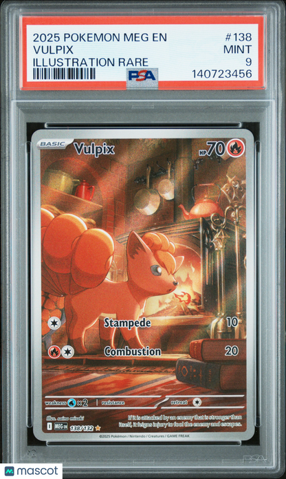 Vulpix 138/132 Me01: Mega Evolution Holo